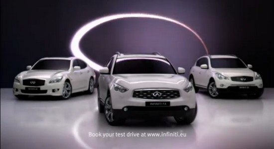 pub infiniti pub infiniti IAA 2011 : Infiniti lance sa première pub TV!