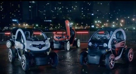 vidéo renault twizy vidéo renault twizy Le Renault Twizy fait sa com!