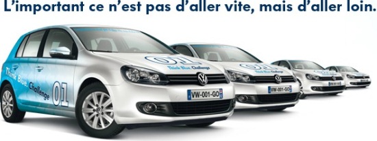 limportant limportant AM a inauguré le VW Think Blue Challenge!