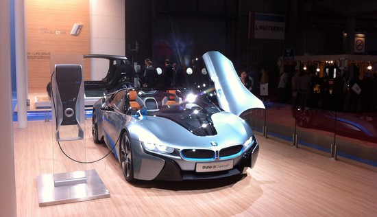 bmw i8 bmw i8 Mondial de lauto 2012 : Premières tribulations...