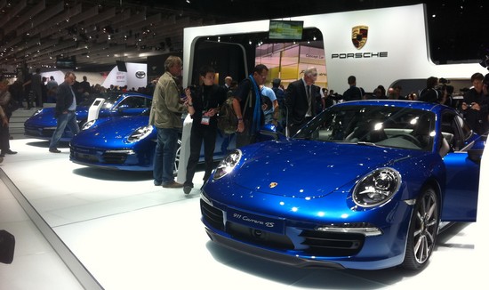 porsche porsche Mondial de lauto 2012 : Premières tribulations...