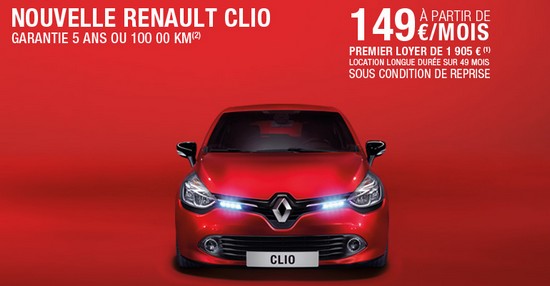 promo clio promo clio Enquête sur la pub auto 2012 : tous les résultats!