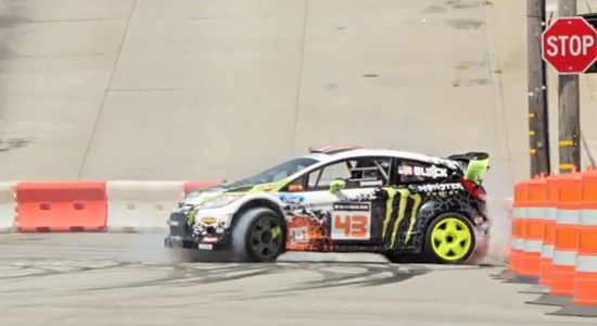 Video ken block ford fiesta san francisco #5